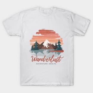 Adventure Awaits Wanderlust" - Explore, Discover, Roam T-Shirt